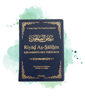 Ryad a Salihin (couverture bleu marine dorée)