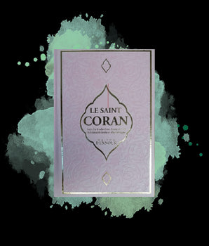 Le Noble Coran  (arabe/français/phonétique) en 4 Couleurs Rose