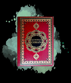 Le Noble Coran Français-Arabe-Phonétique avec CD (4 couleurs et 2 Tailles) 12x17cm, Bordeau
