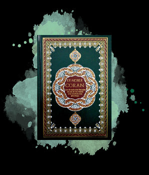 Le Noble Coran Français-Arabe-Phonétique avec CD (4 couleurs et 2 Tailles) 17x24cm, Vert