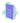 Le Coran - Traduit Et Annoté Par Abdallah Penot- COUVERTURE DAIM CARTONNÉE - BORD ARGENT - COLORIE VIOLET