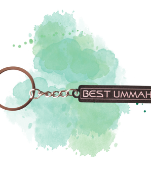 Porte clé 'Best Ummah'