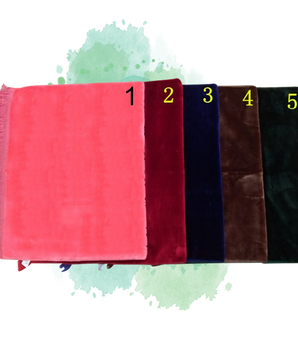 Tapis musulman pour bébé et enfant couleur unie sans motifs - Plusieurs couleurs disponibles