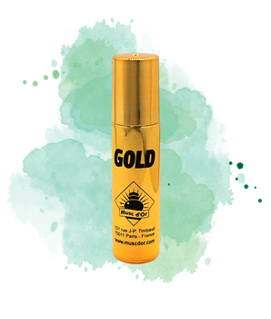 Parfum concentré sans alcool Musc d'Or 'Gold' (8 ml de luxe) - Mixte