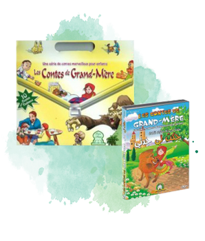 Pack 10 Livres + le DVD : Contes de grand-mère (version française)